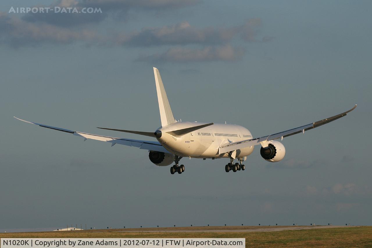 N1020K, 2012 Boeing 787-8 Dreamliner C/N 34745, At Meacham Field - Fort Worth, TX