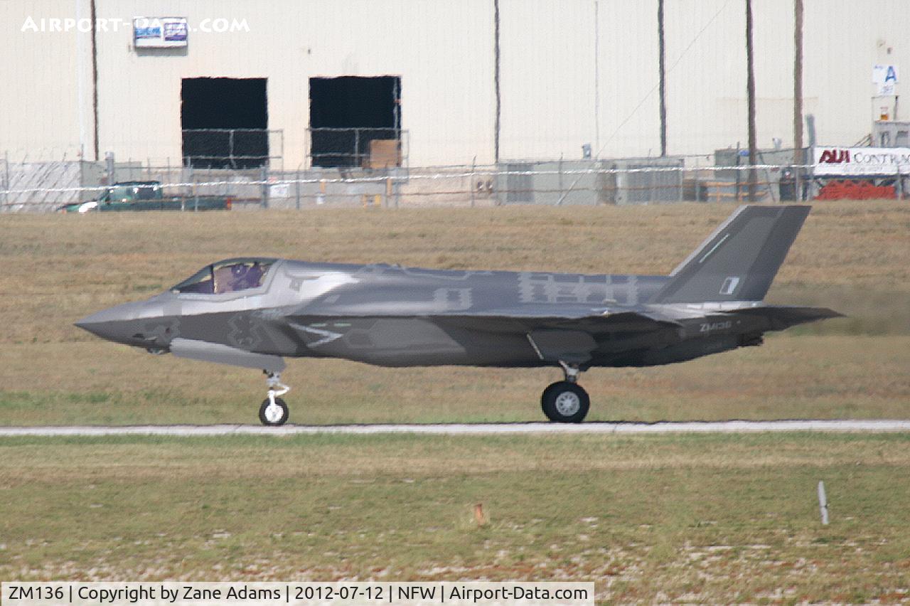 ZM136, 2011 Lockheed Martin F-35B Lightning II C/N BK-02, The second British F-35B at NAS Fort Worth