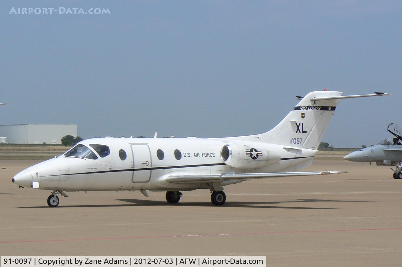 91-0097, 1991 Beechcraft T-1A Jayhawk C/N TT-38, At Alliance Airport - Fort Worth, TX