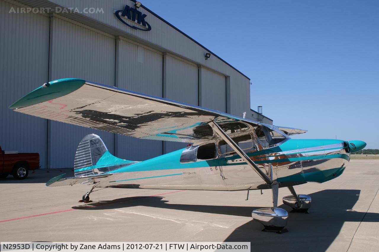 N2953D, 1955 Cessna 170B C/N 26896, Beautiful Cessna 170 at the Meacham Field open house, 2012