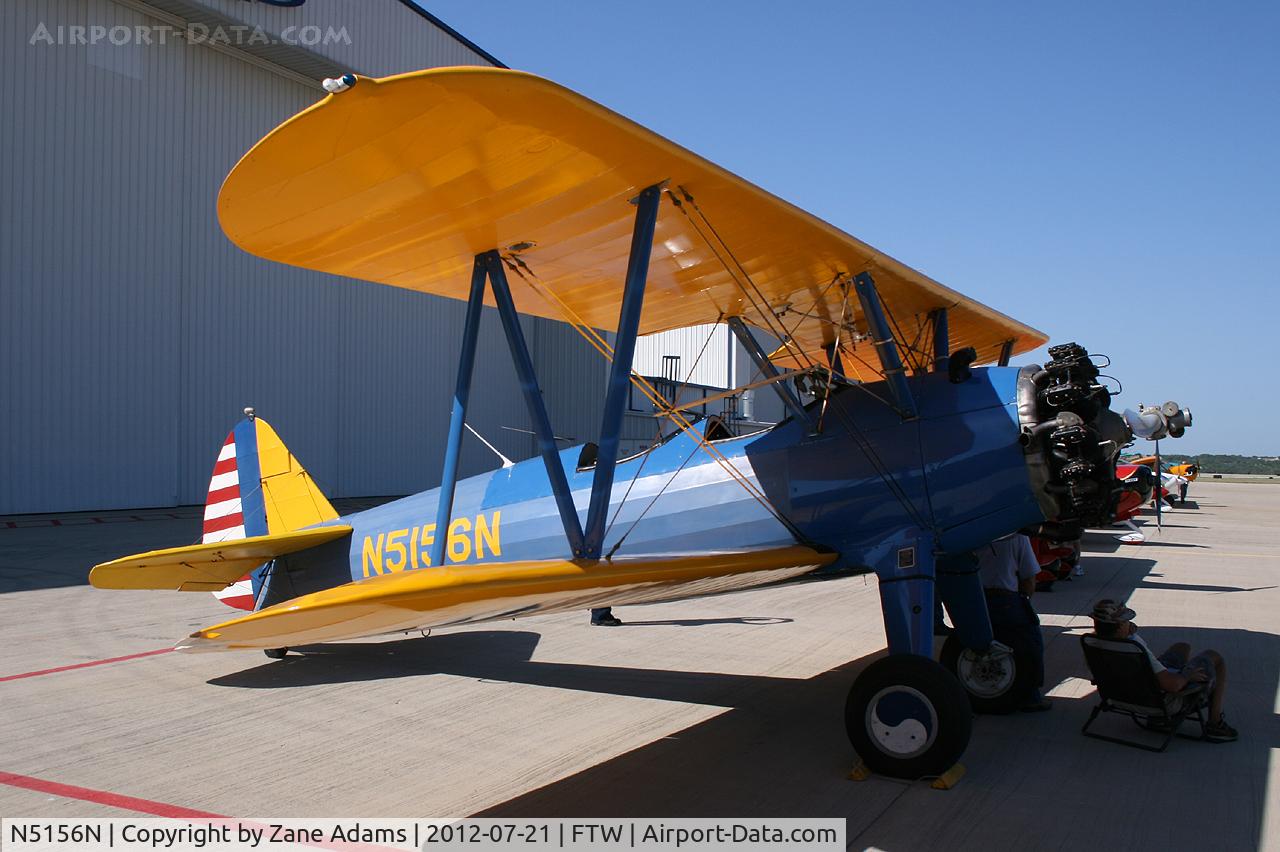 N5156N, Boeing A75N1(PT17) C/N 75-1243, At the 2012 Meacham Field open house