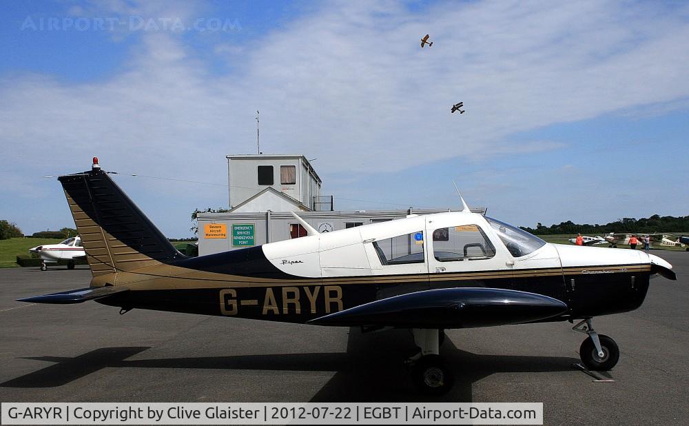 G-ARYR, 1962 Piper PA-28-180 Cherokee C/N 28-770, Originally owned to, C.S.E. Aviation Ltd in July 1962 and currently a, Trustee of, G-ARYR Flying Group since October 1993.