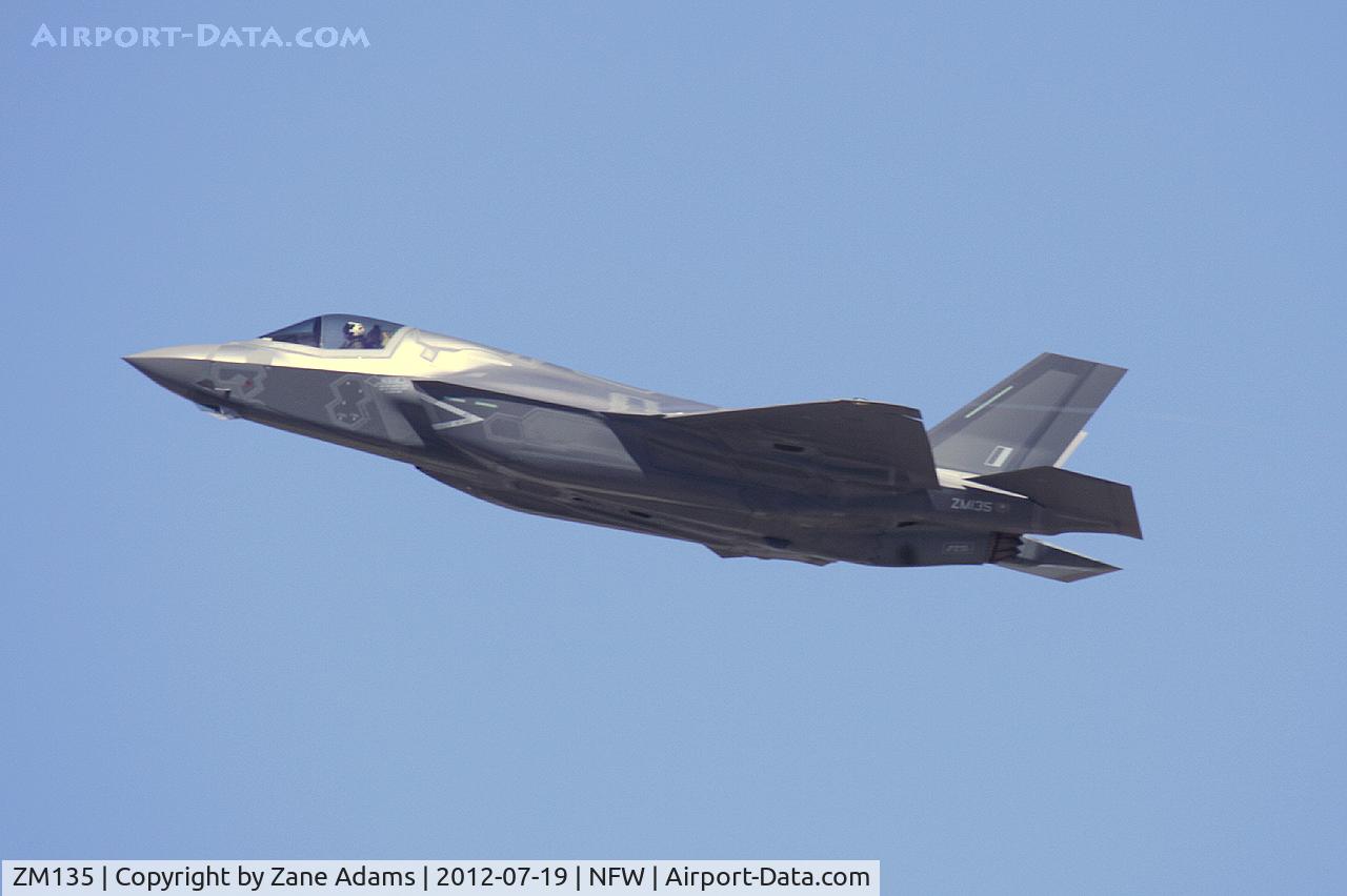 ZM135, 2011 Lockheed Martin F-35B Lightning II C/N BK-01, The first British F-35B flying in Fort Worth