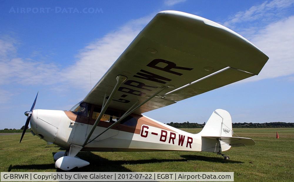 G-BRWR, 1946 Aeronca 11AC Chief Chief C/N 11AC-1319, Ex: N9676E > G-BRWR - In private hands since January 1990.