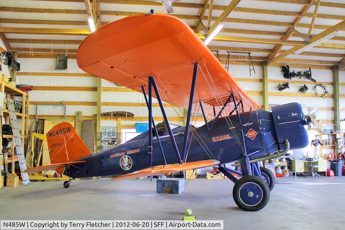 N485W, 1931 Stearman 4-E Junior Speedmail C/N 4033, 1931 Stearman Aircraft 4E, c/n: 4033 at Spokane Felts Field