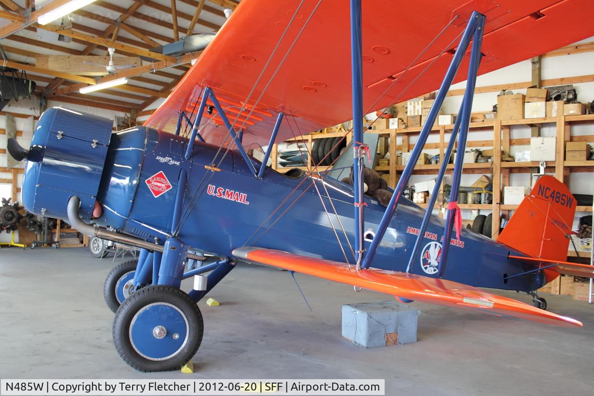 N485W, 1931 Stearman 4-E Junior Speedmail C/N 4033, 1931 Stearman Aircraft 4E, c/n: 4033 at Spokane Felts Field