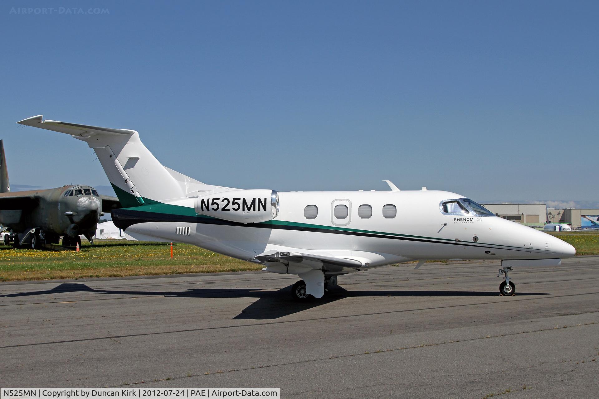 N525MN, 2011 Embraer EMB-500 Phenom 100 C/N 50000235, The sleek lines of a Phenom
