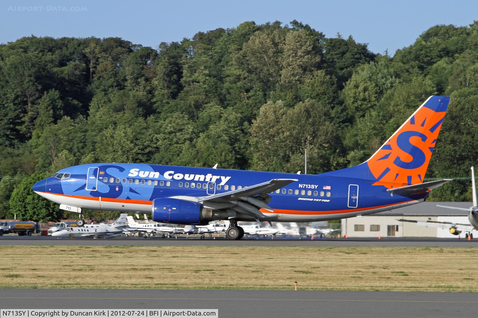 N713SY, 2000 Boeing 737-7Q8 C/N 30635, Bringing in the Whitehouse press corp