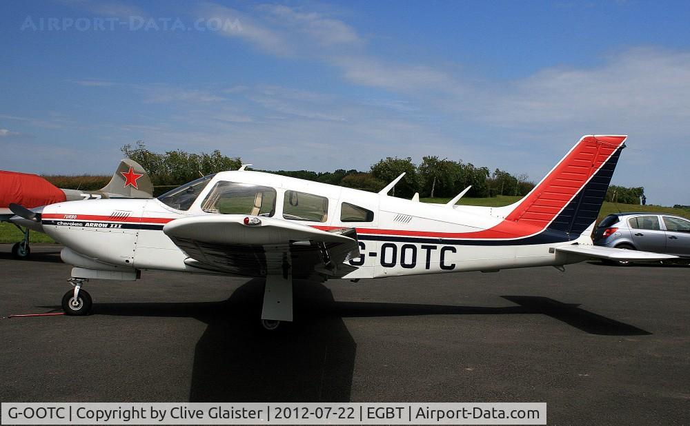 G-OOTC, 1977 Piper PA-28R-201T Cherokee Arrow III C/N 28R-7703086, Ex: N3011Q > G-CLIV > G-OOTC - G-CLIV & G-OOTC in private hands since December 1990.