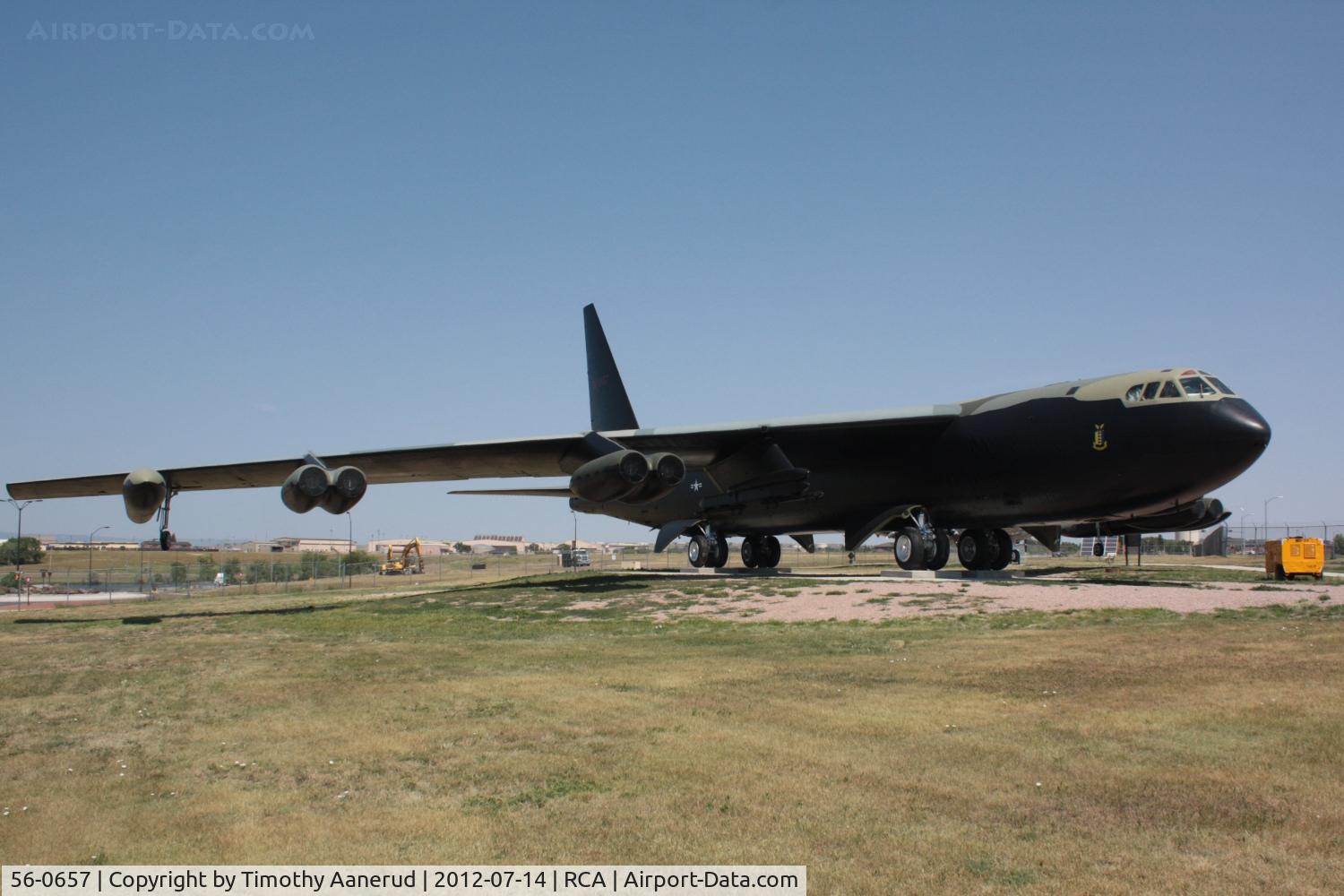 56-0657, 1956 Boeing B-52D-30-BW Stratofortress C/N 464028, 1956 Boeing B-52D-30-BW Stratofortress, c/n: 464028, South Dakota Air and Space Museum
