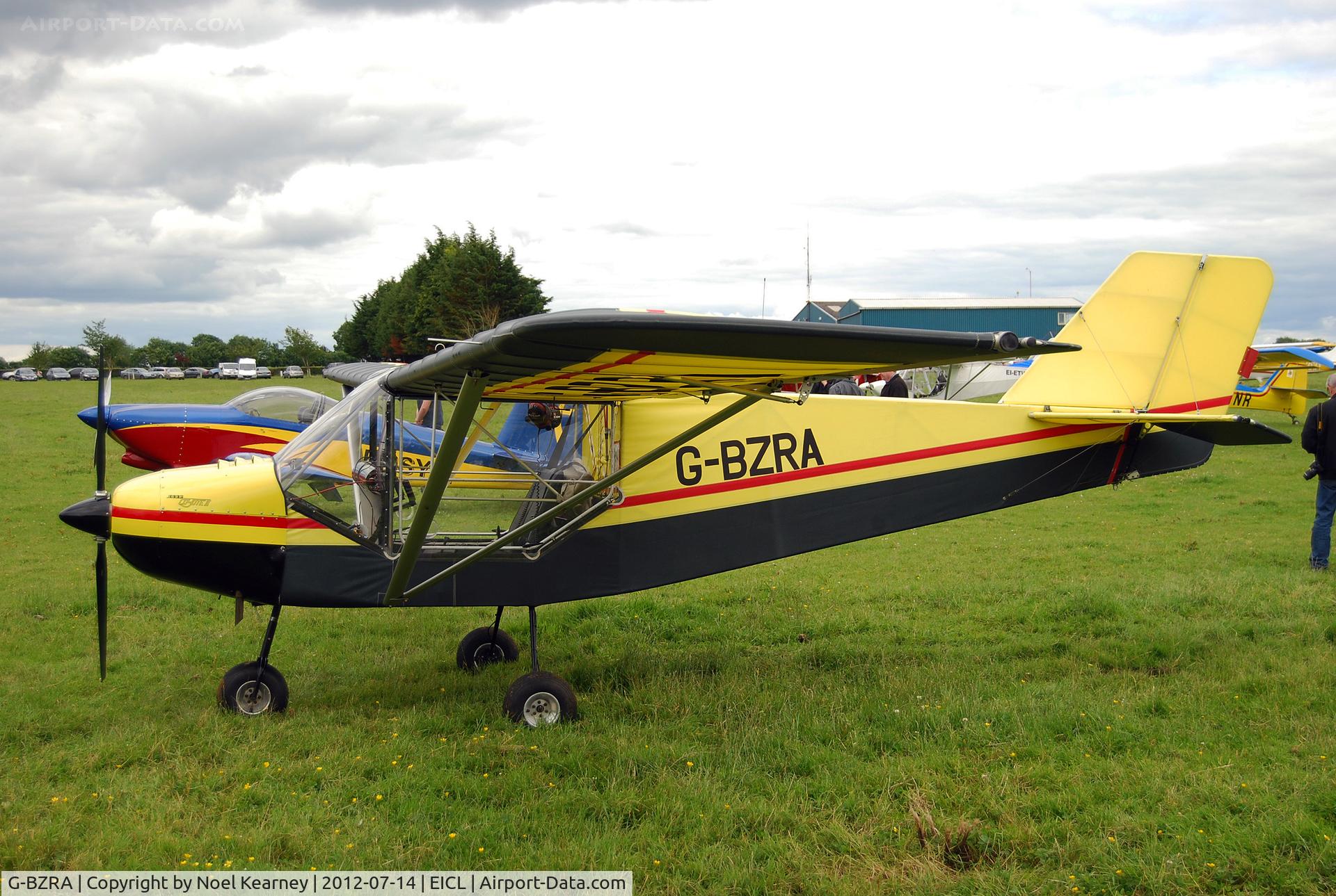 G-BZRA, 2001 Rans S-6ES Coyote II C/N PFA 204-13683, On display at the Clonbullogue Fly-in July 2012