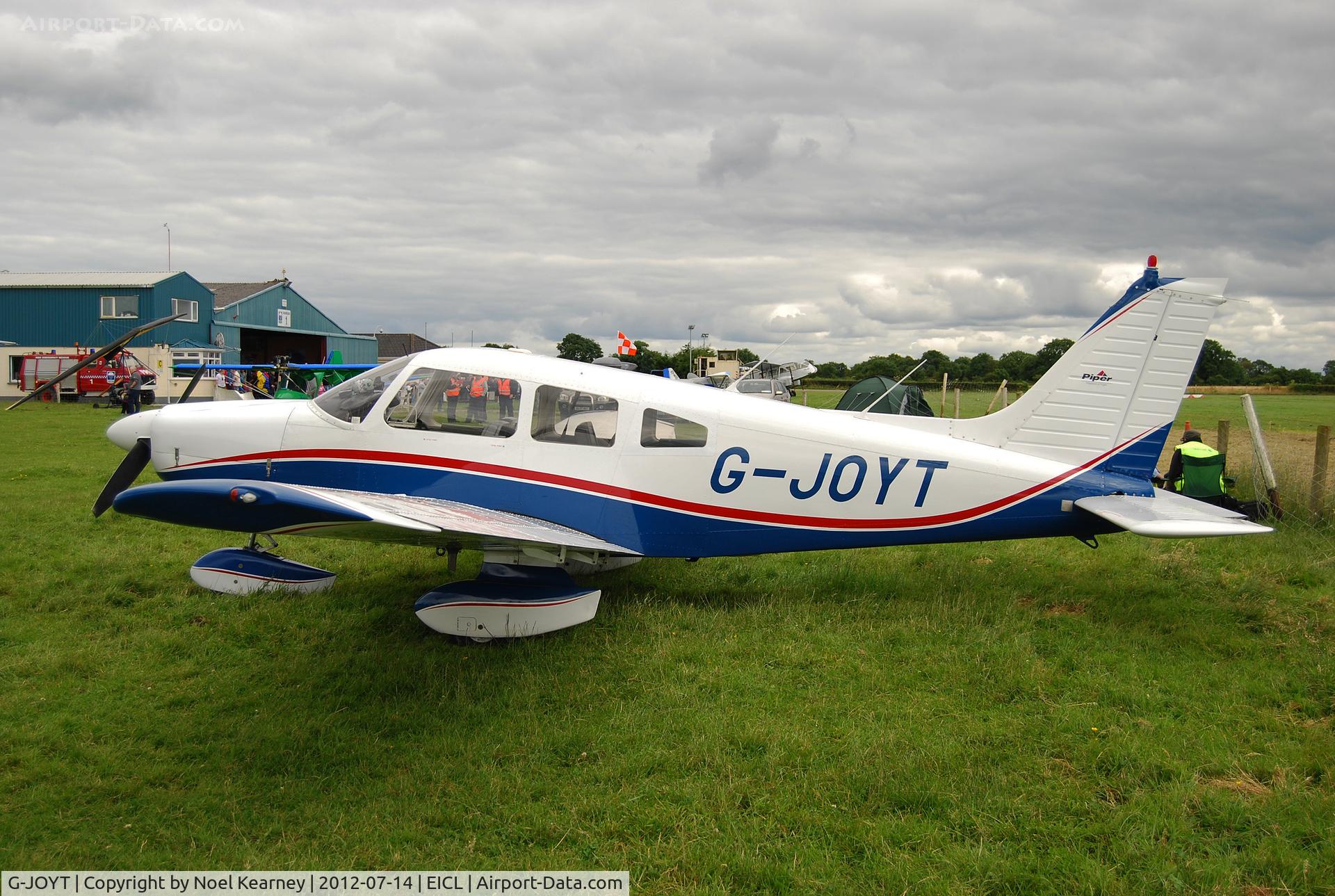 G-JOYT, 1979 Piper PA-28-181 Cherokee Archer II C/N 28-7990132, On display at the Clonbullogue Fly-in July 2012
