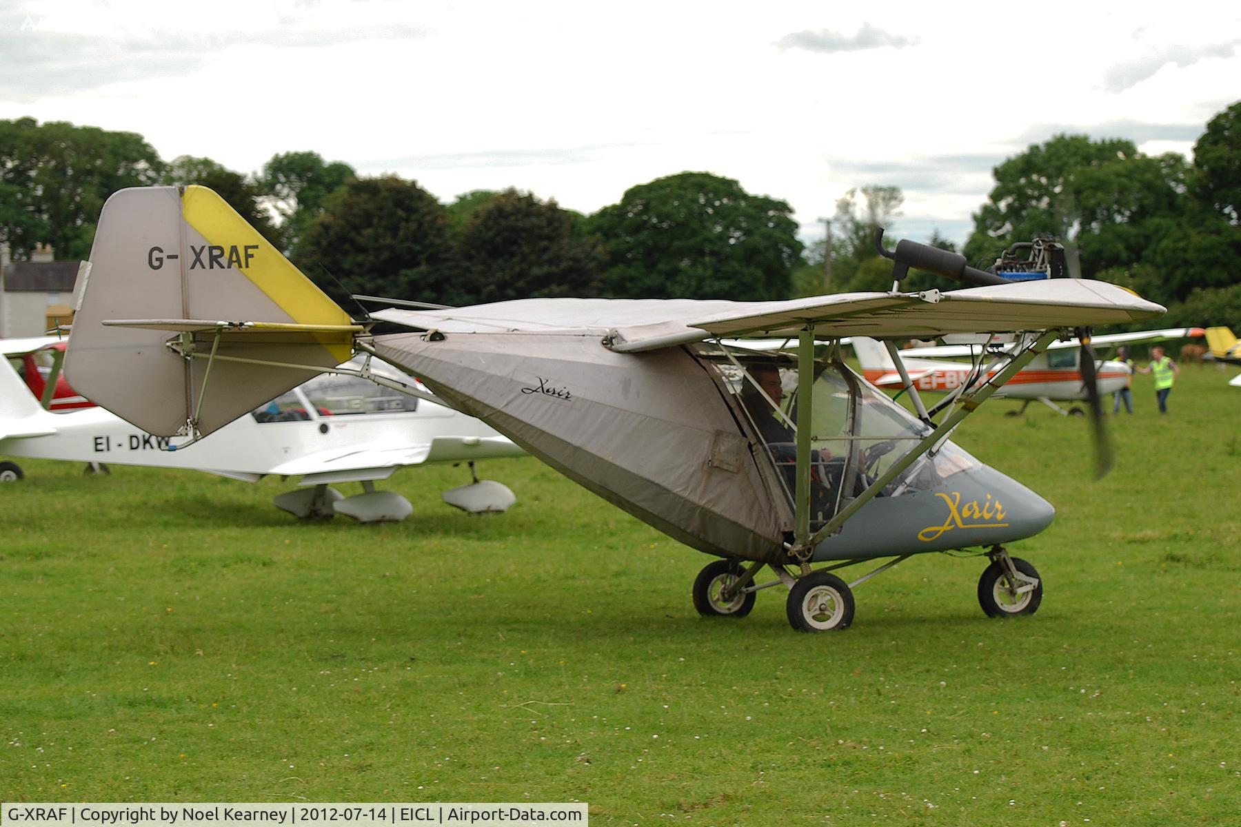 G-XRAF, 2000 Raj Hamsa X-Air 582(5) C/N BMAA/HB/132, On display at the Clonbullogue Fly-in July 2012
