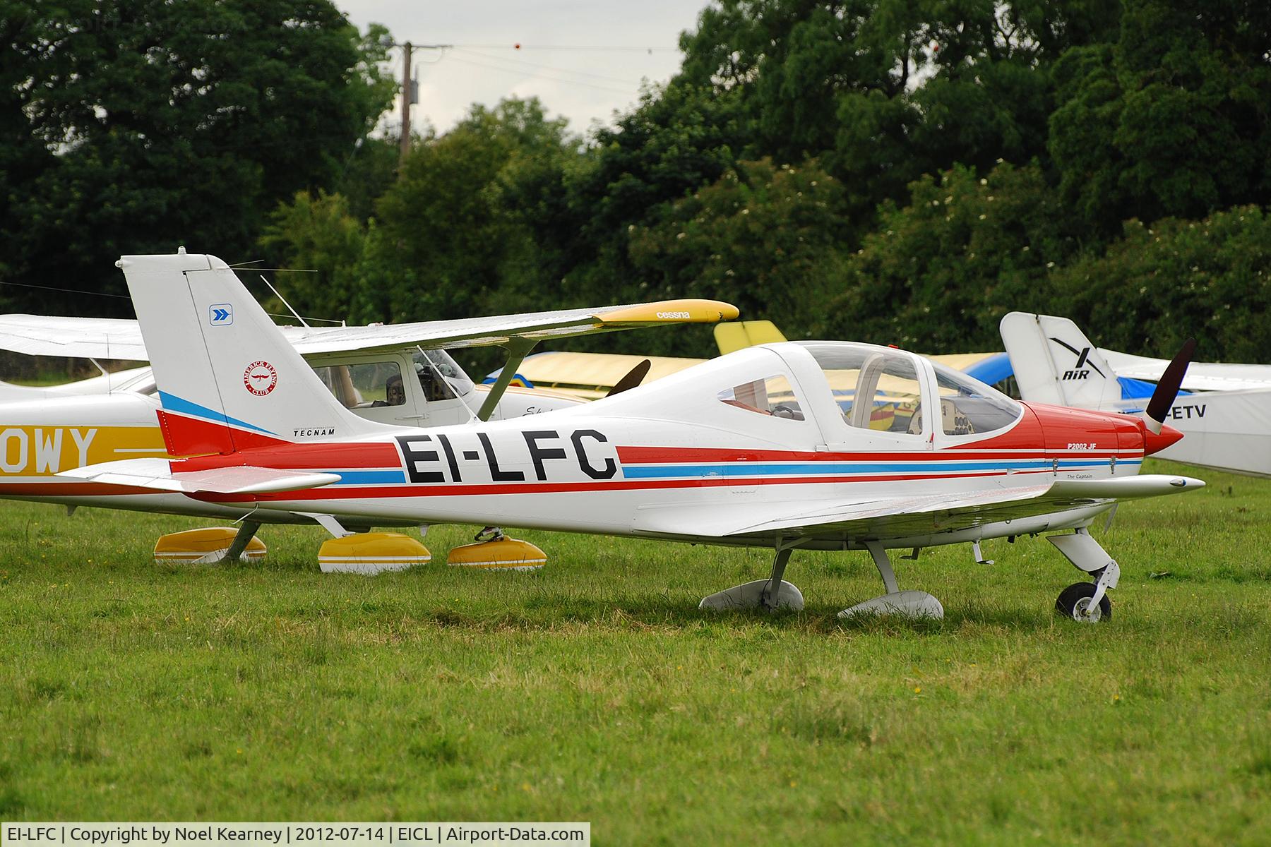 EI-LFC, 2007 Tecnam P-2002JF Sierra C/N 63, On display at the Clonbullogue Fly-in July 2012