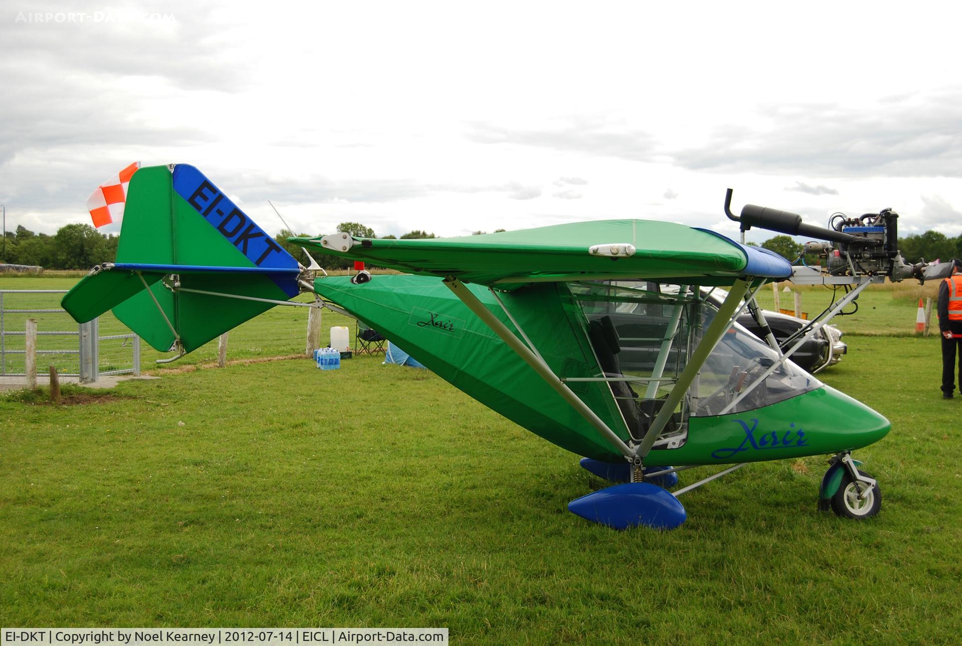 EI-DKT, 2004 Raj Hamsa X-Air 582 C/N 798, On display at the Clonbullogue Fly-in July 2012