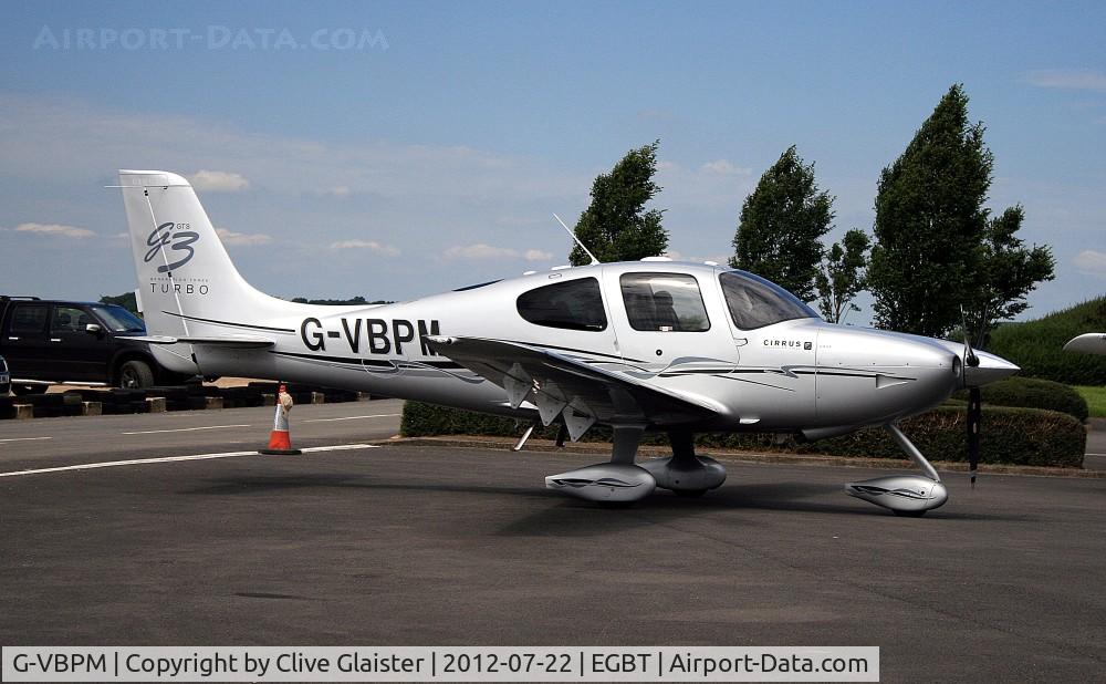 G-VBPM, 2008 Cirrus SR22 G3 GTS Turbo C/N 3173, Ex: N286MD > G-VBPM - Originally owned to, Caseright Ltd in May 2009 and currently with, Pestrin Ltd since May 2009.