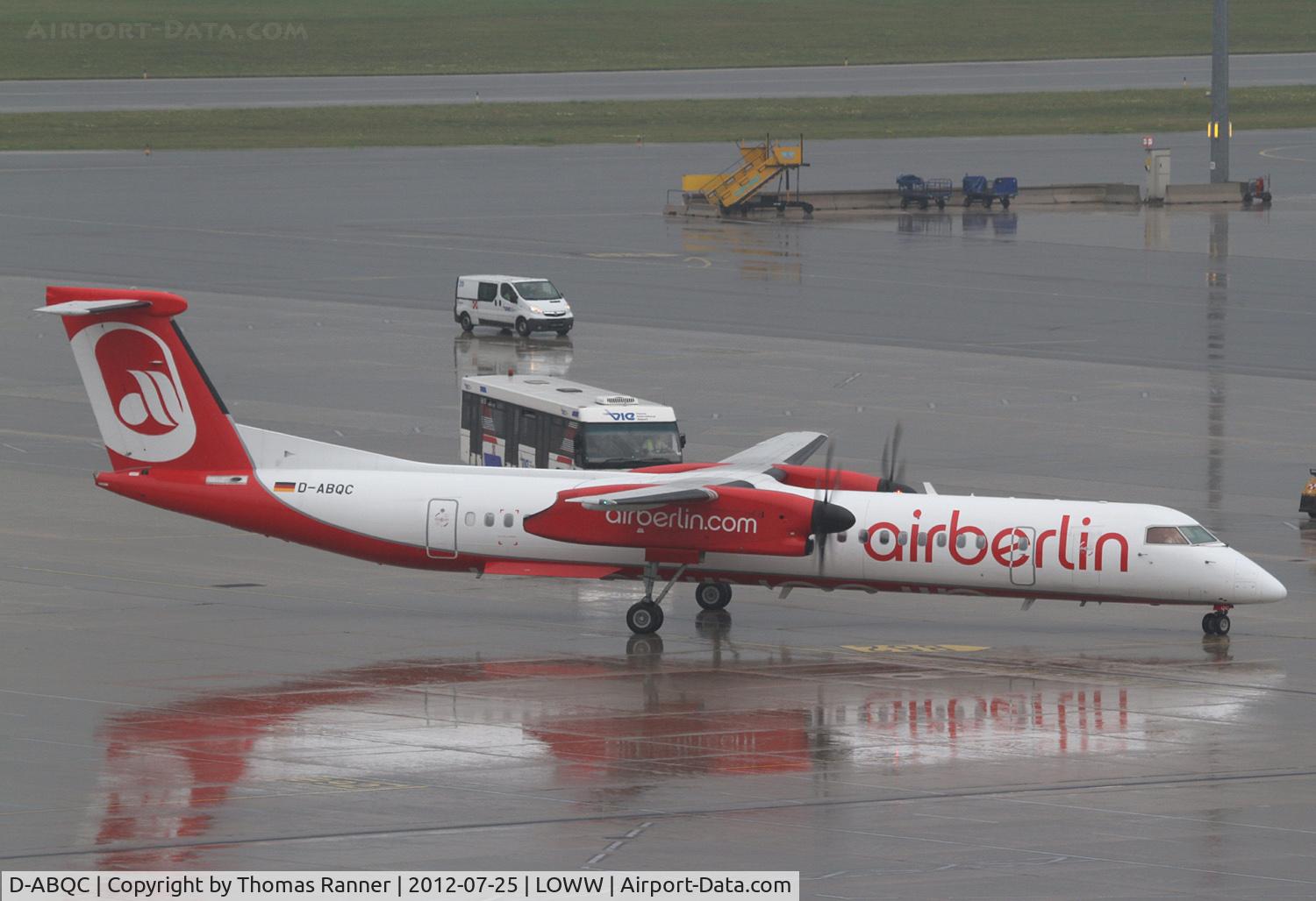 D-ABQC, 2008 De Havilland Canada DHC-8-402Q Dash 8 C/N 4231, Air Berlin DHC 8