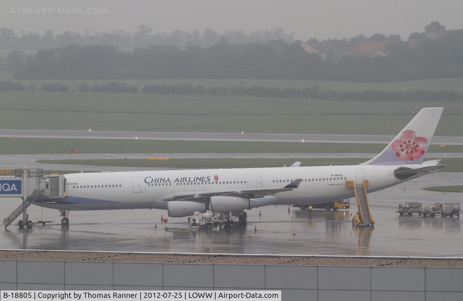 B-18805, 2001 Airbus A340-313X C/N 415, China Airlines Airbus A340