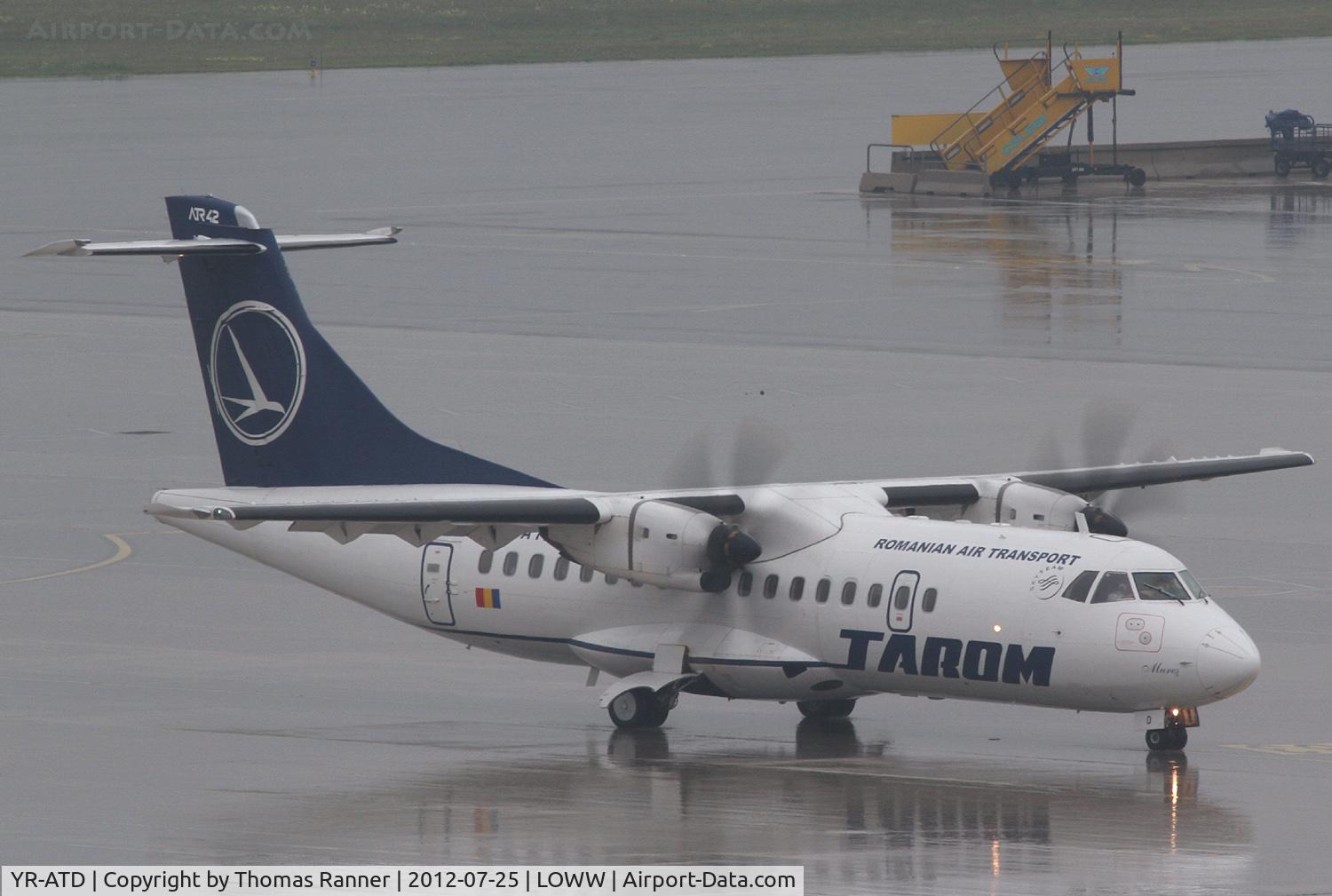 YR-ATD, 1998 ATR 42-500 C/N 591, Tarom ATR 42