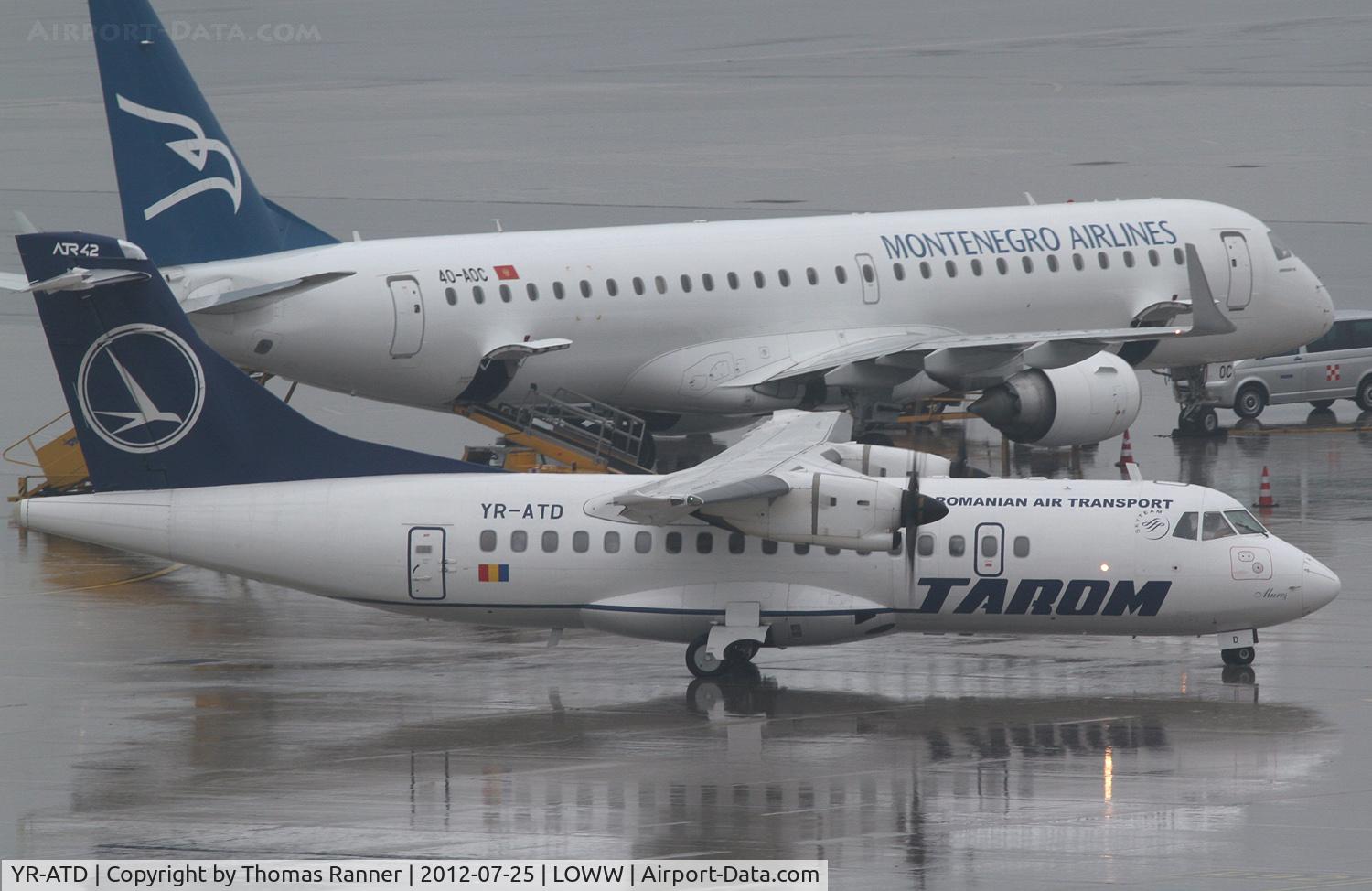 YR-ATD, 1998 ATR 42-500 C/N 591, Tarom ATR 42