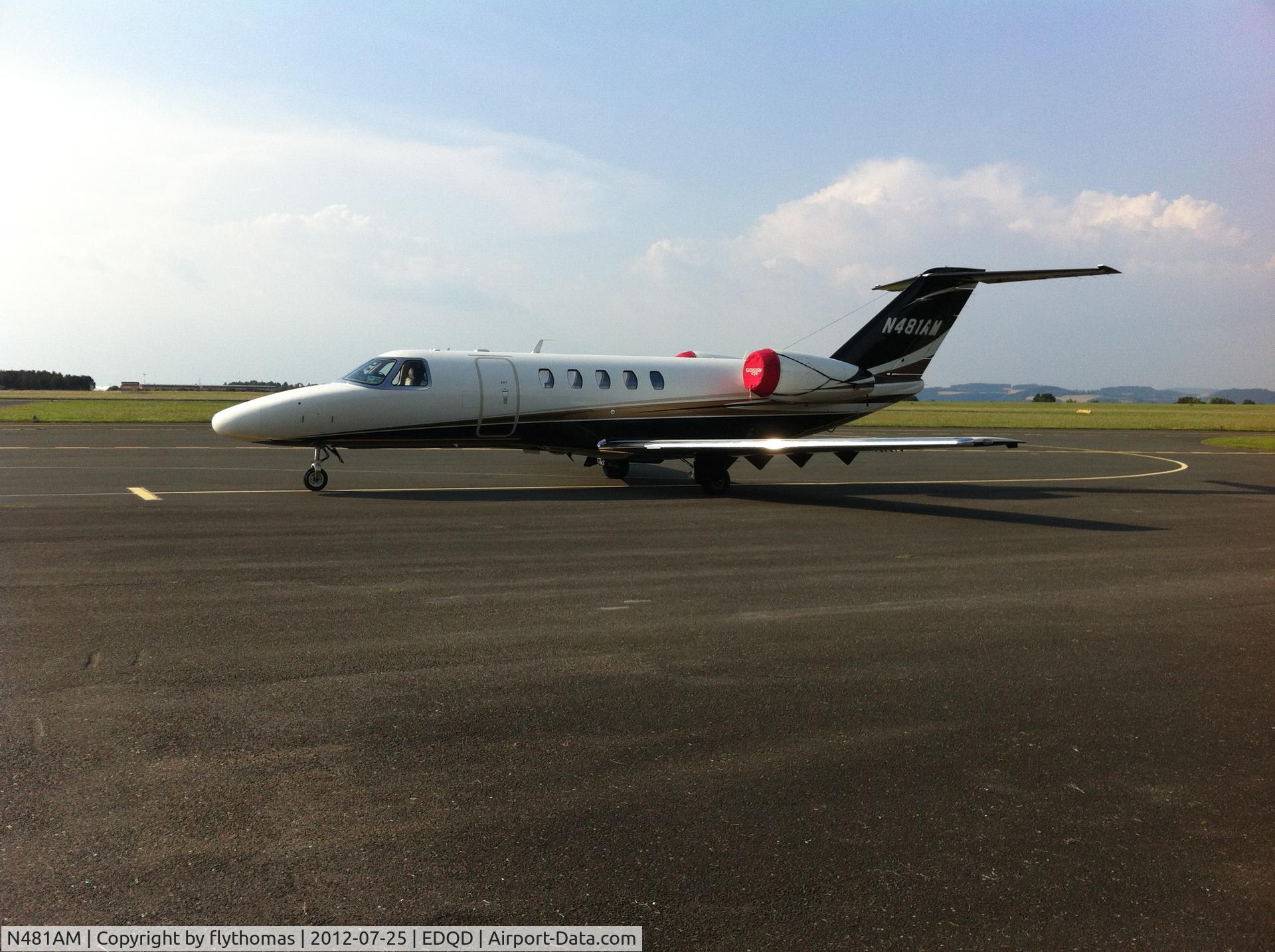 N481AM, 2011 Cessna 525C CitationJet CJ4 C/N 525C-0029, N481AM Bayreuth Airport