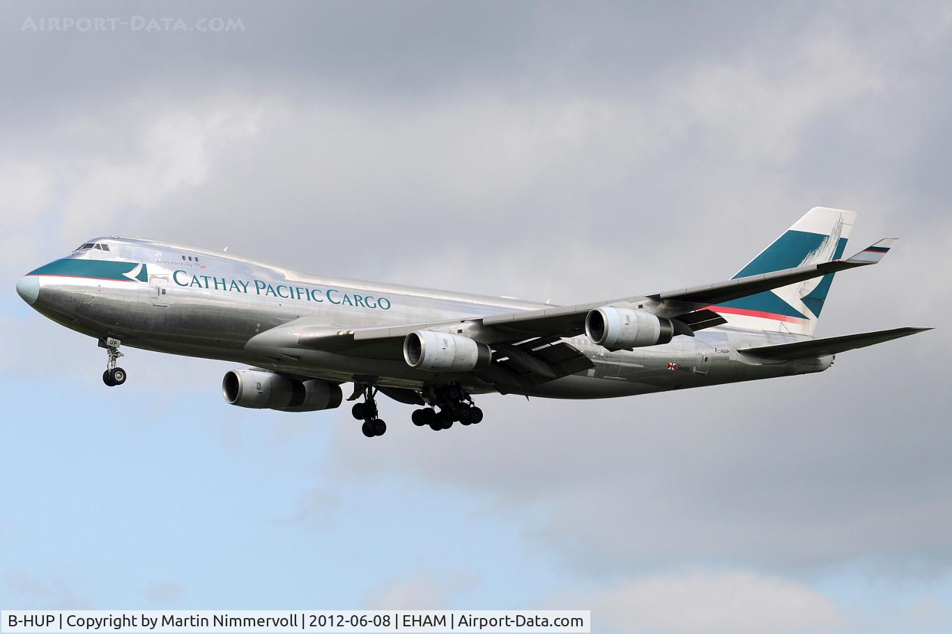 B-HUP, 2001 Boeing 747-467F/SCD C/N 30805, Cathay Pacific Cargo