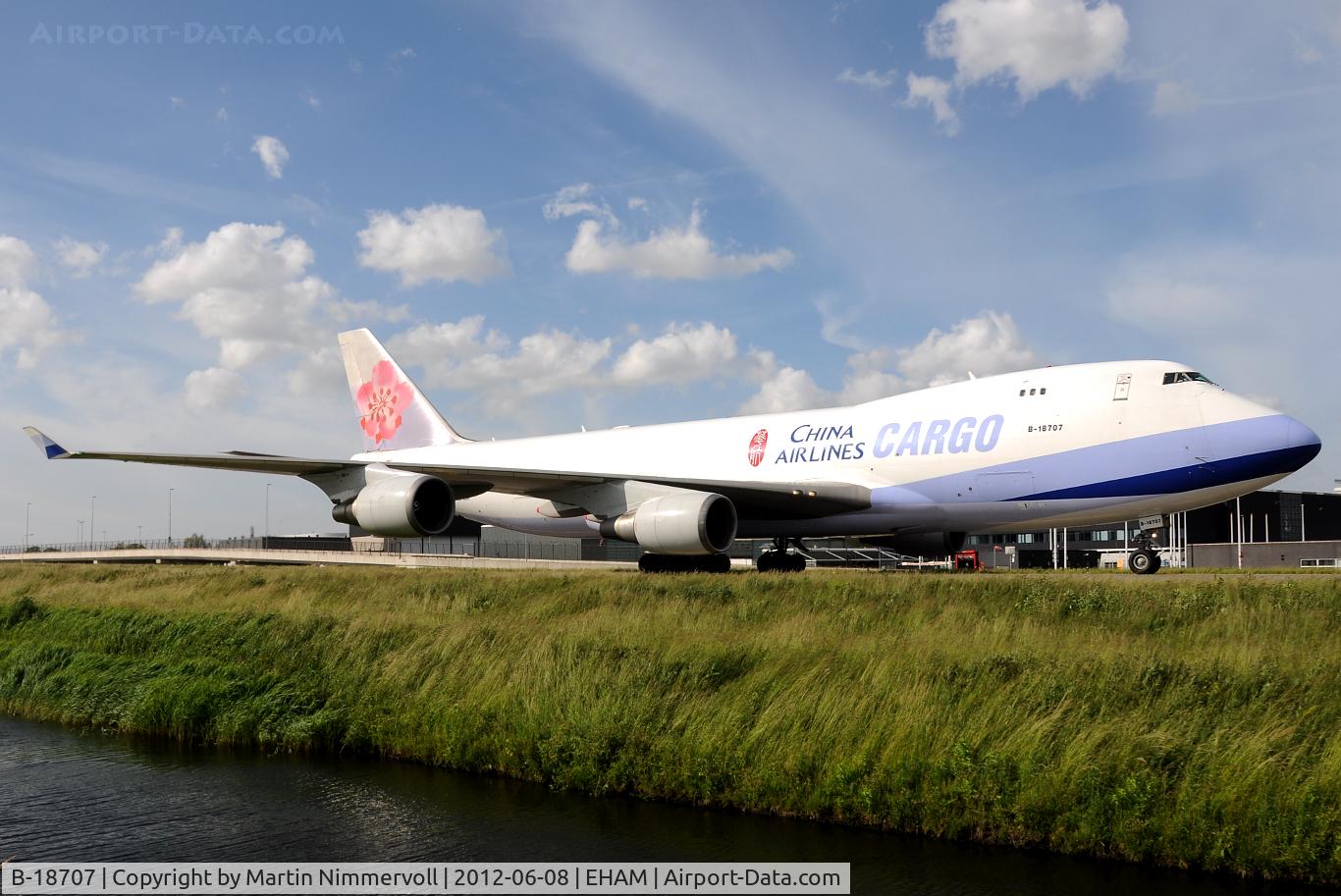B-18707, 2001 Boeing 747-409F/SCD C/N 30764, China Airlines Cargo