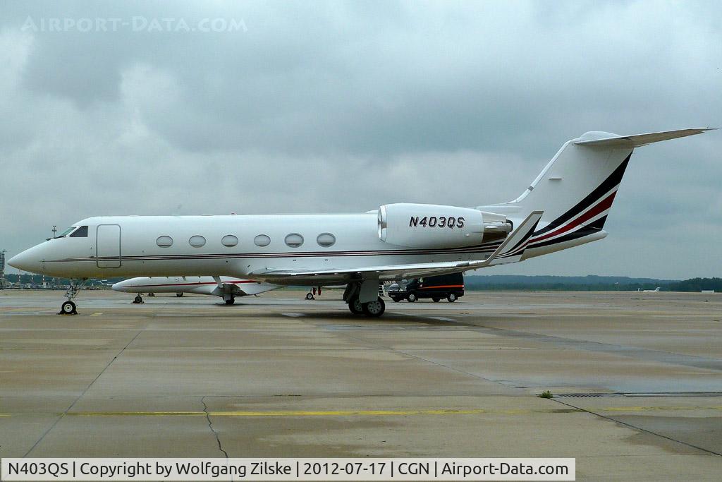 N403QS, 2000 Gulfstream Aerospace G-IV C/N 1403, visitor