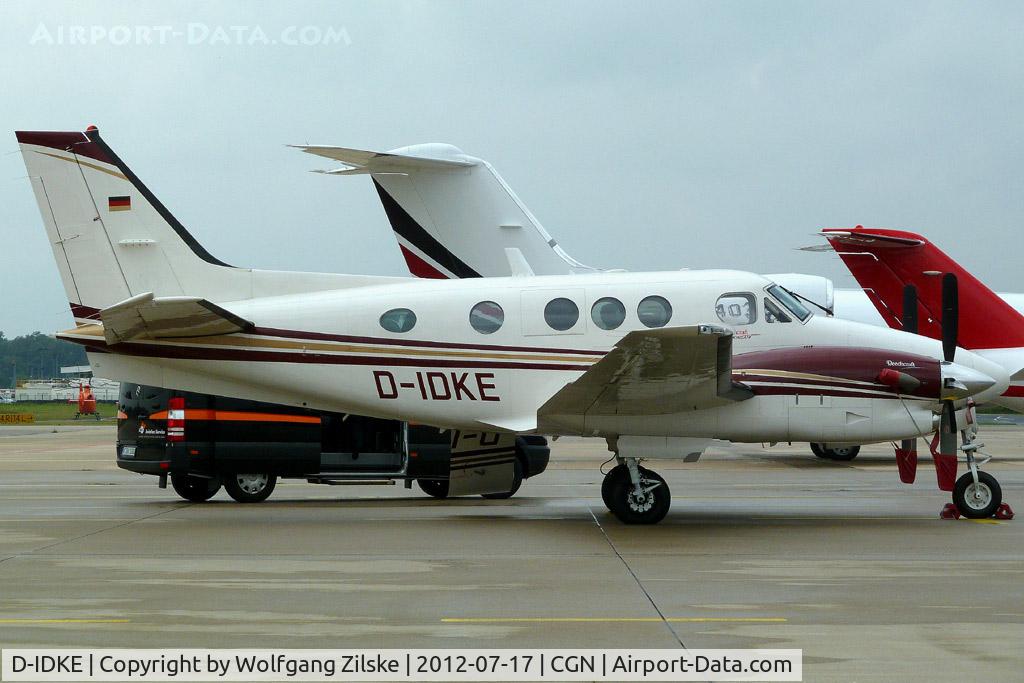 D-IDKE, 2008 Hawker Beechcraft C90GTI King Air King Air C/N LJ-1865, visitor