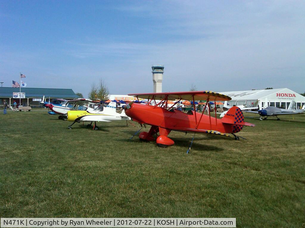 N471K, 2002 Hatz CB-1 C/N 471A, Hatz Biplane at EAA Oshkosh AirVenture
