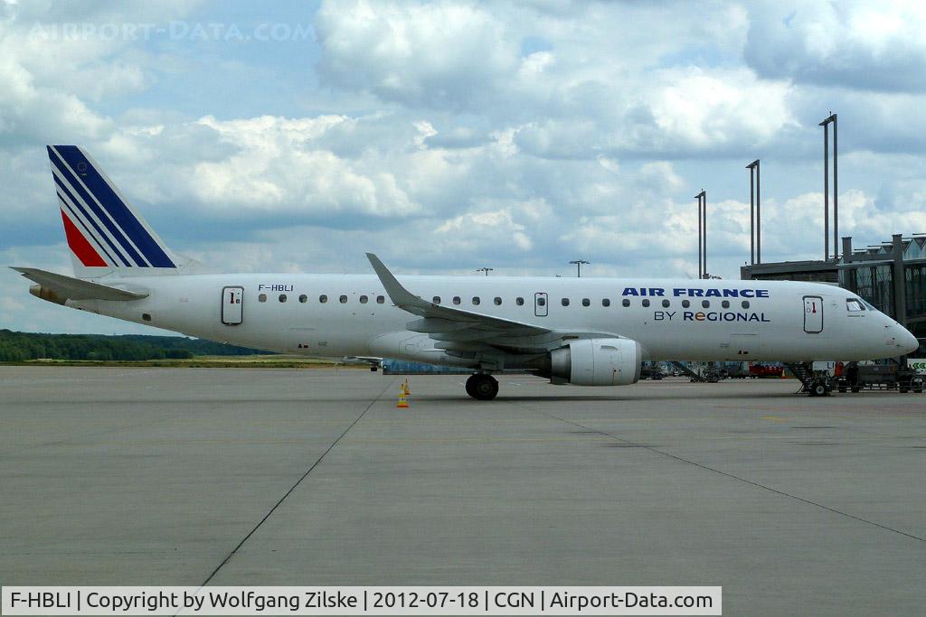 F-HBLI, 2009 Embraer 190LR (ERJ-190-100LR) C/N 19000298, visitor