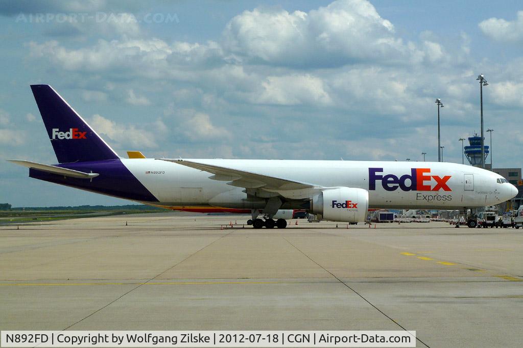 N892FD, 2011 Boeing 777-FS2 C/N 38707, visitor