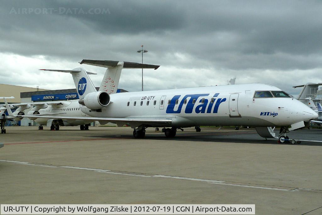 UR-UTY, 1996 Bombardier CRJ-100LR (CL-600-2B19) C/N 7122, visitor