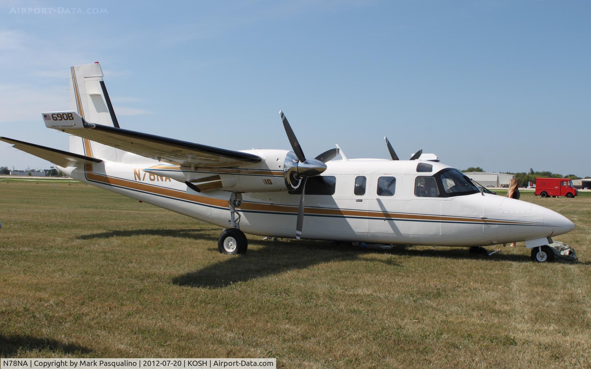 N78NA, 1977 Rockwell International 690B C/N 11401, Rockwell 690B