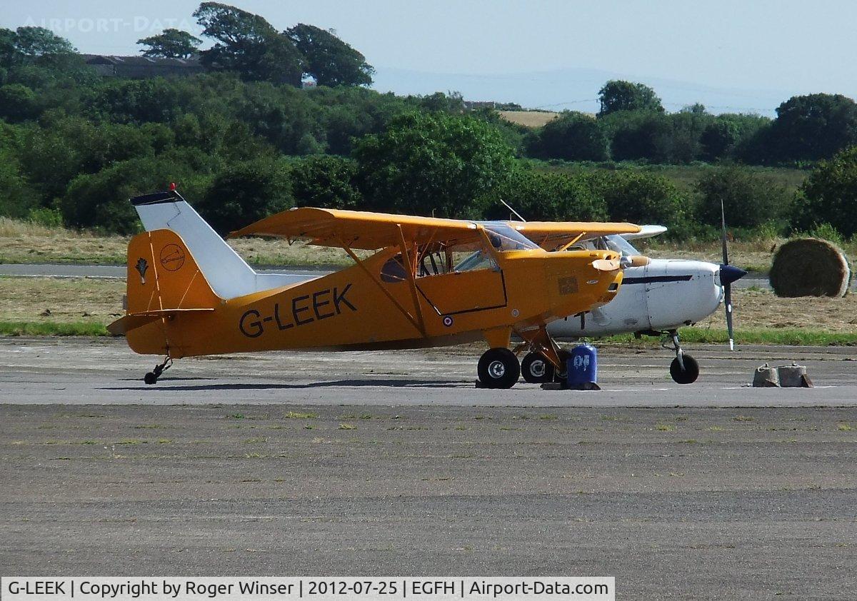 G-LEEK, 2010 Reality Escapade C/N LAA345-14843, Visiting Swansea Airport.