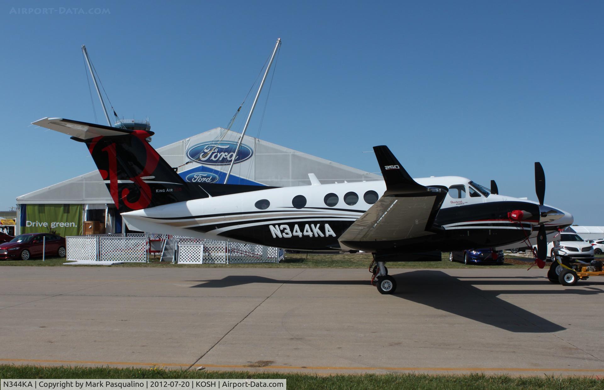 N344KA, 2012 Hawker Beechcraft B200GT King Air C/N BY-144, Beech B200GT