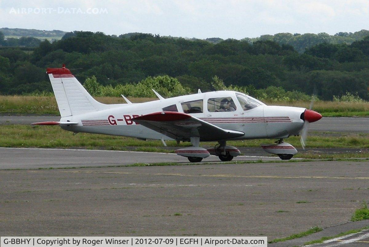 G-BBHY, 1973 Piper PA-28-180 Cherokee C/N 28-7305474, Visiting Cherokee Challenger.