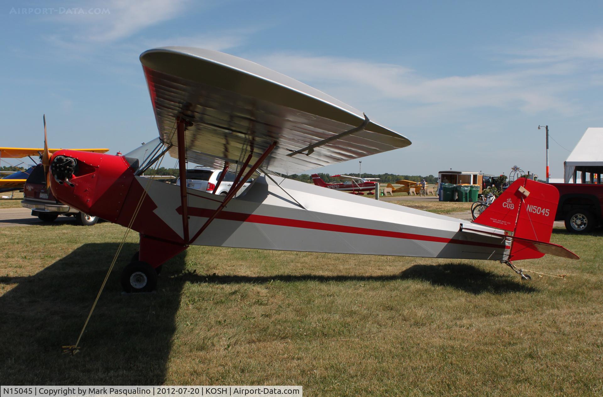 N15045, Piper E-2 C/N 196, Piper E-2
