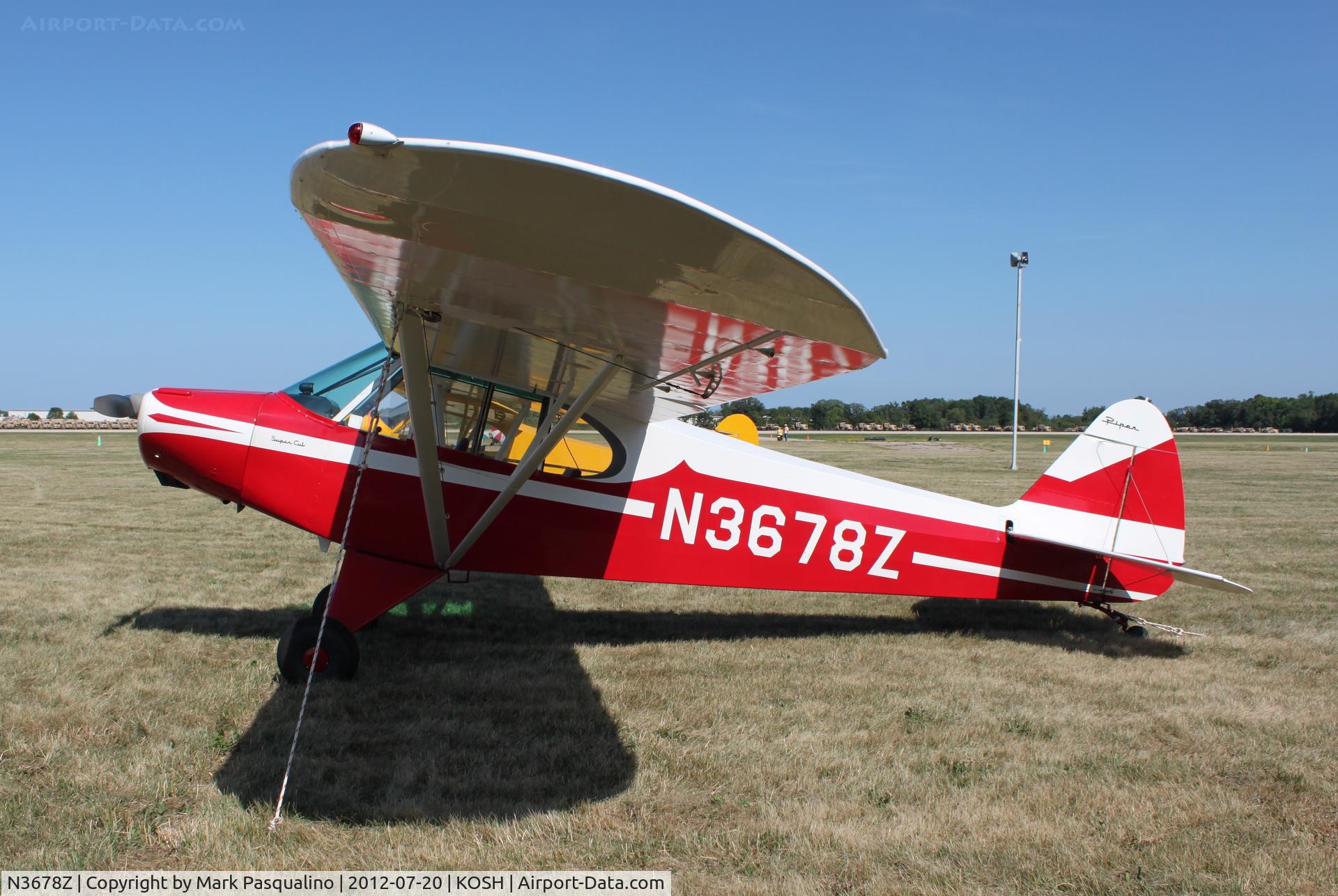 N3678Z, 1960 Piper PA-18 C/N 18-7405, Piper PA-18-150