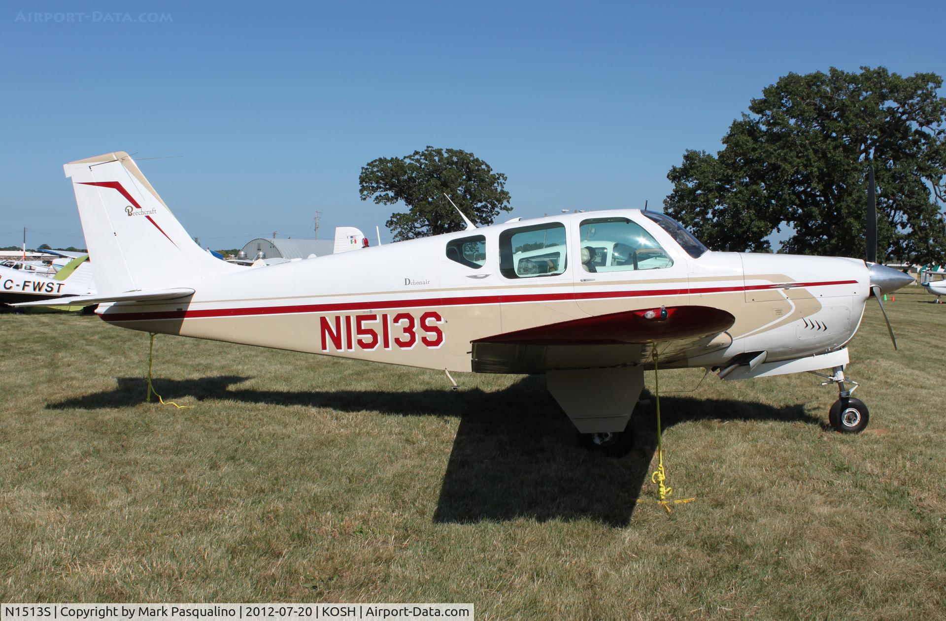 N1513S, 1962 Beech 35-B33 Debonair C/N CD-473, Beech B33