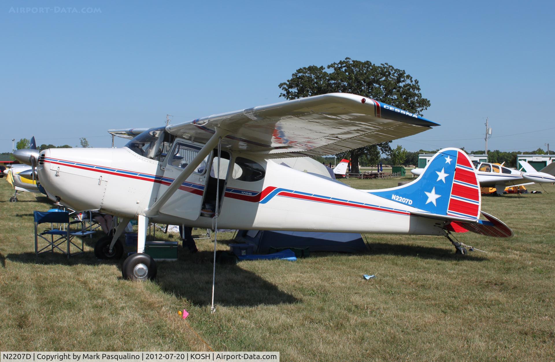 N2207D, 1952 Cessna 170B C/N 20359, Cessna 170B