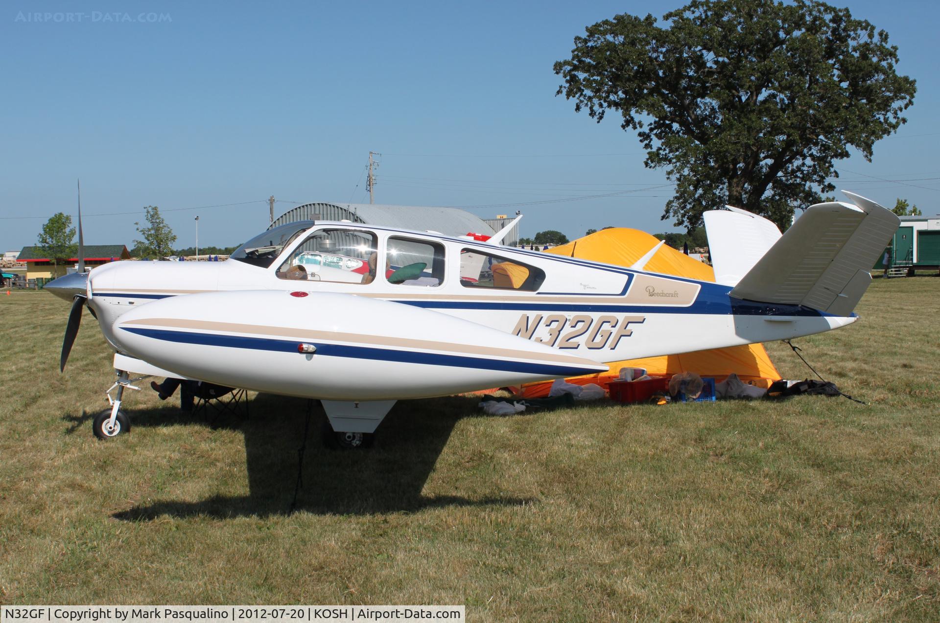 N32GF, 1964 Beech S35 Bonanza C/N D-7650, Beech S35