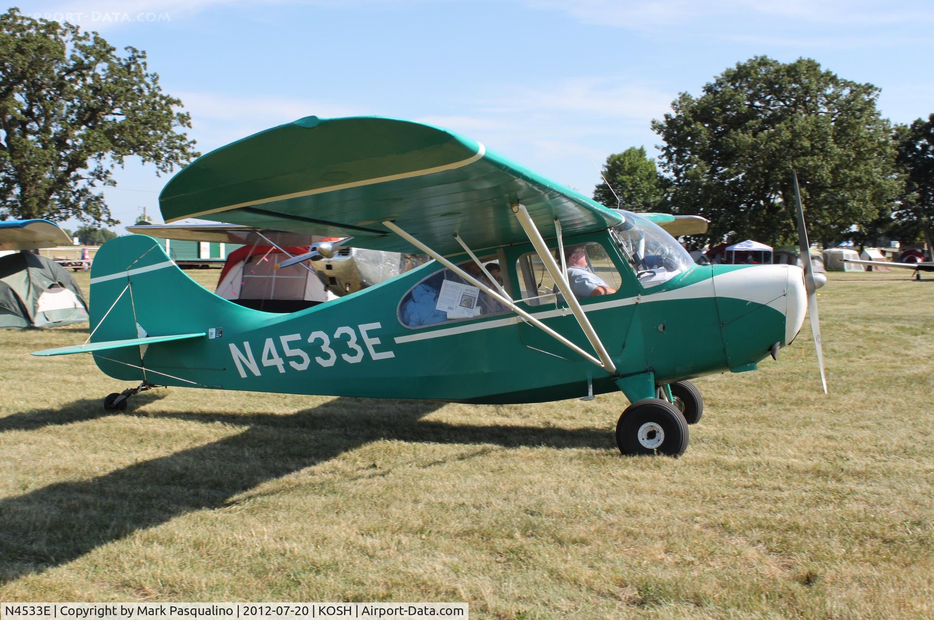 N4533E, 1948 Aeronca 7DC C/N 7DC-139, Aeronca 7DC