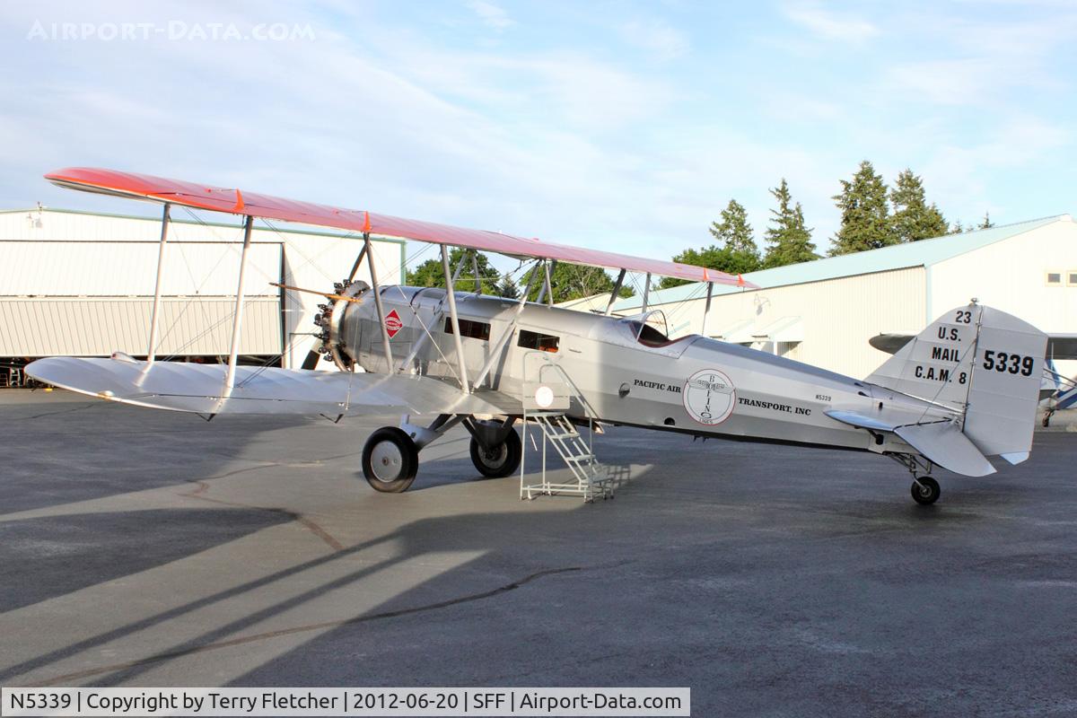 N5339, 1928 Boeing 40C C/N 1043, 1928 Boeing 40-C, c/n: 1043 at Felts Field, Spokane