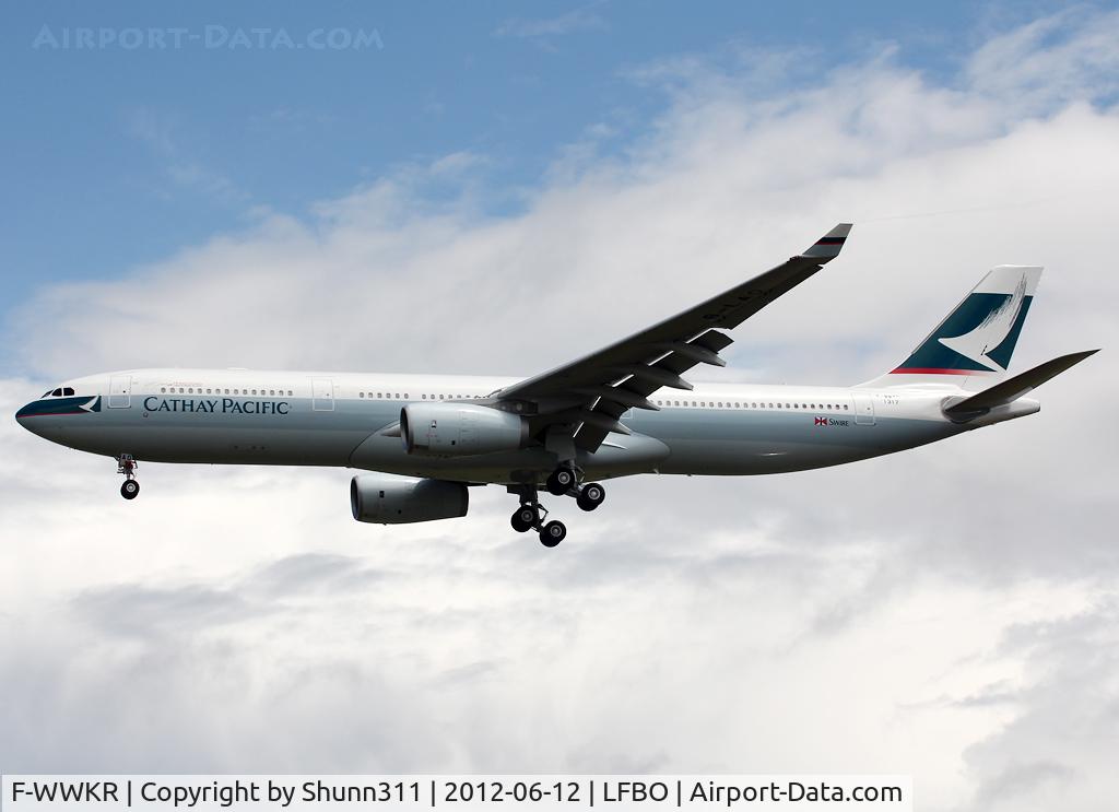 F-WWKR, 2012 Airbus A330-343X C/N 1317, C/n 1317 - To be B-LAO
