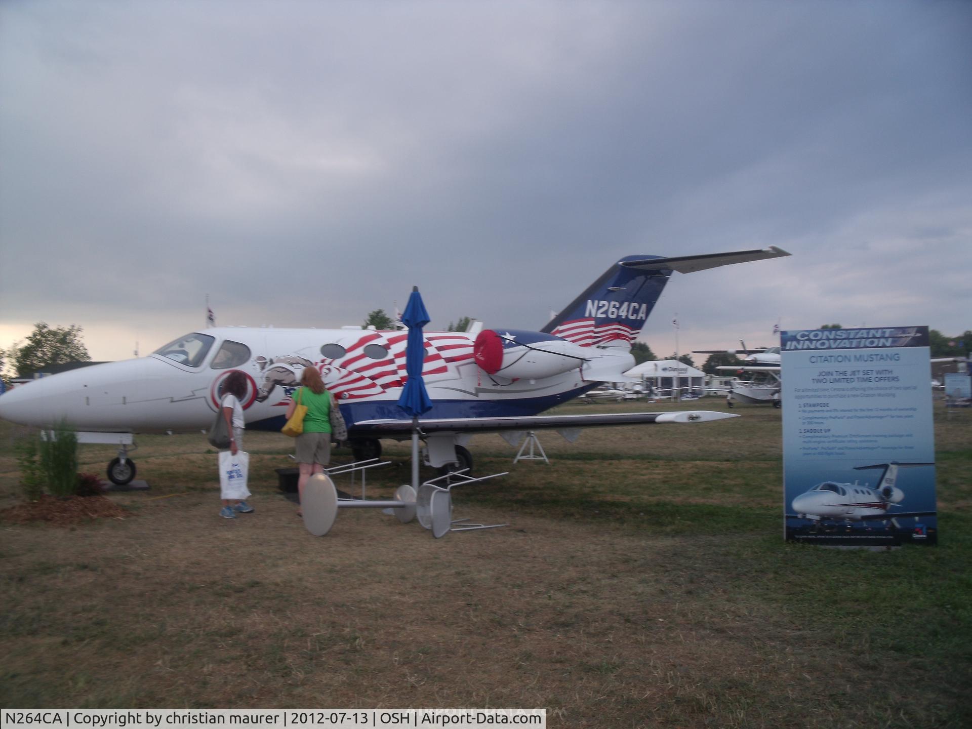 N264CA, Cessna 510 Citation Mustang C/N 510-0381, cessna 510