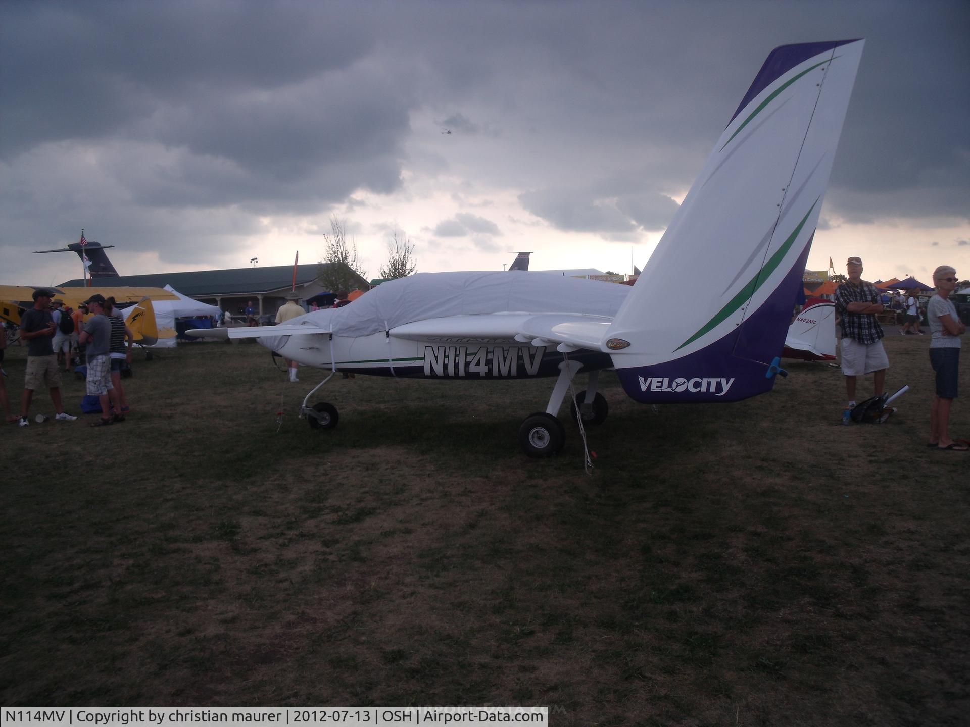N114MV, Velocity Velocity XL C/N 1 (N114MV), velocity
