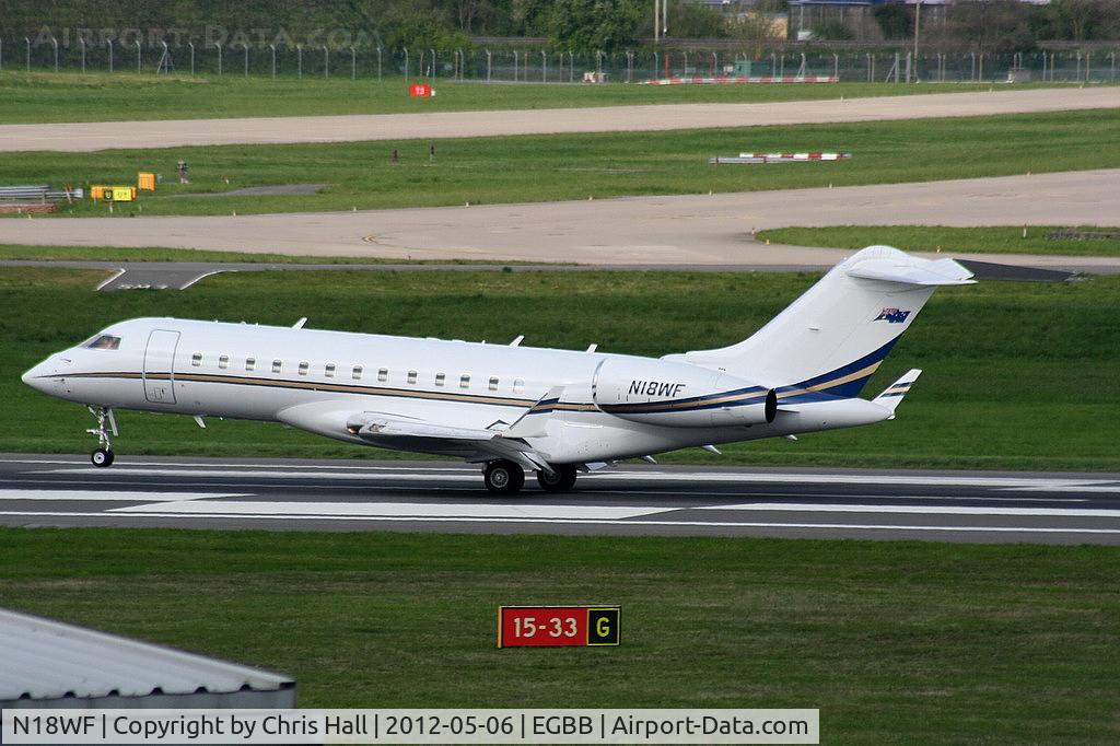 N18WF, 2006 Bombardier BD-700-1A10 Global Express XRS C/N 9215, Westfield Aviation