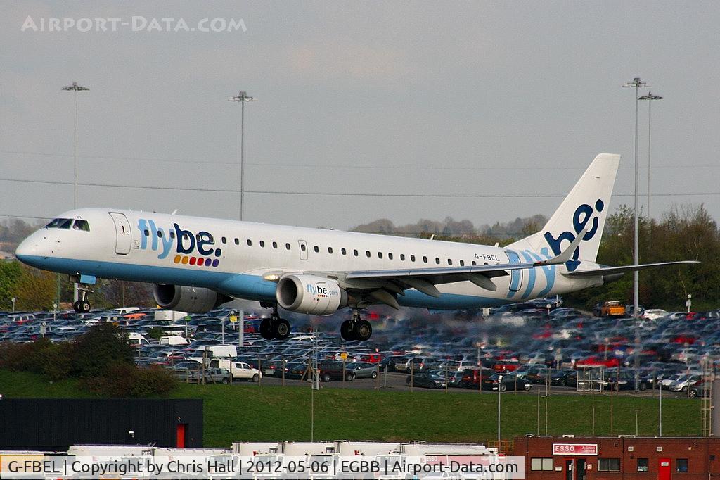 G-FBEL, 2008 Embraer 195LR (ERJ-190-200LR) C/N 19000184, flybe