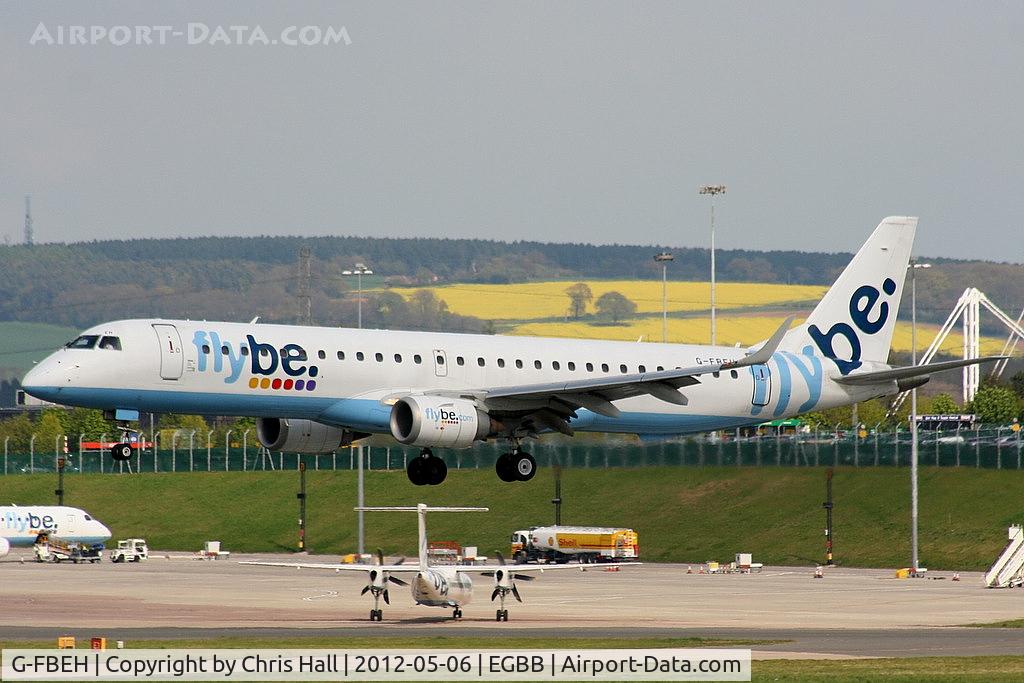 G-FBEH, 2007 Embraer 195LR (ERJ-190-200LR) C/N 19000128, flybe